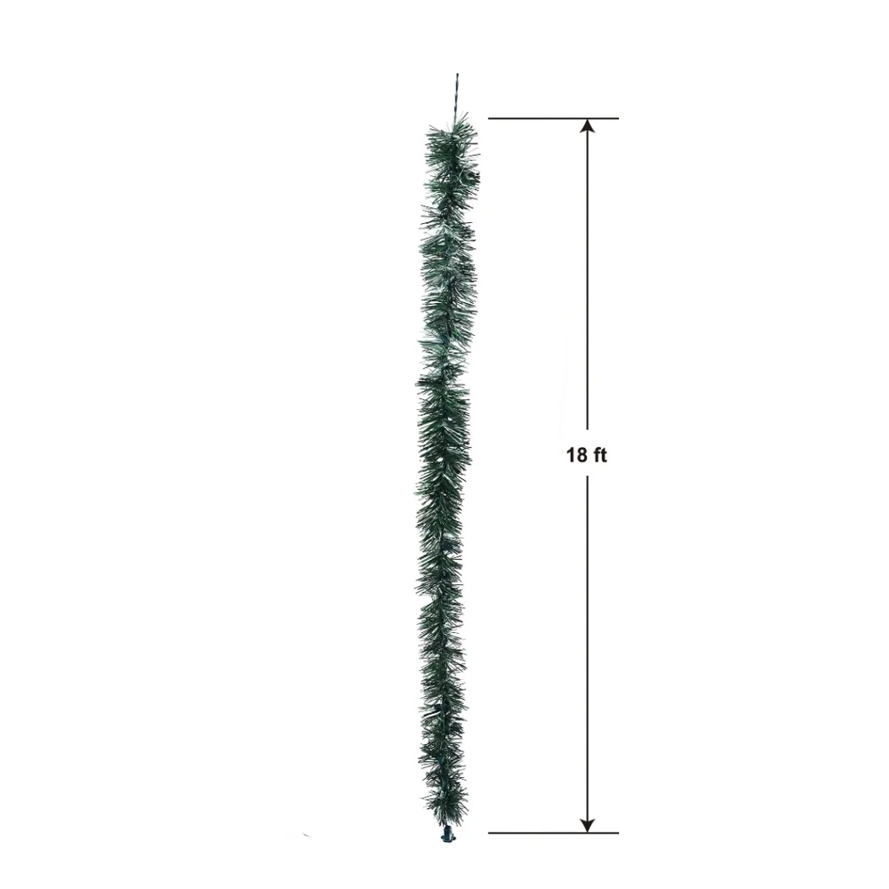 🎖Holiday Time 18' Pre-Lit Pine Garland